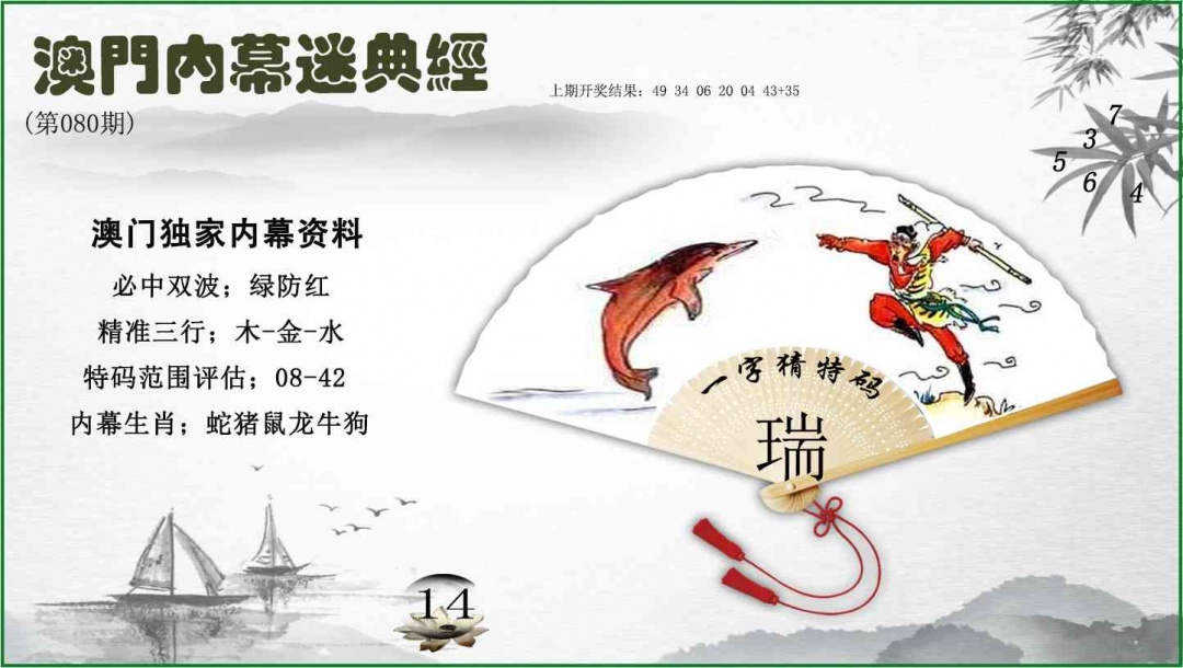 080期内幕秘典经[图]